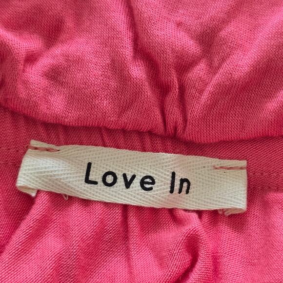 Women's Coral Off Shoulder Maxi Dress Plus XL Asymmetrical Boho Flowy Vacation - Picture 8 of 11